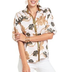 Patty Kim Morgan blouse size medium